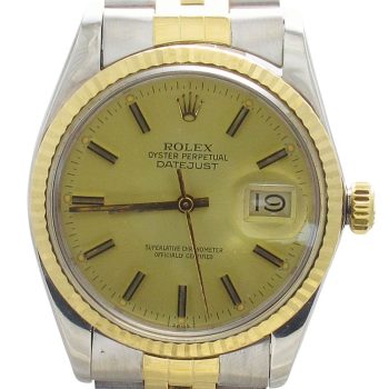 Pre-Owned Rolex 36MM Two Tone Datejust (1985) 16013