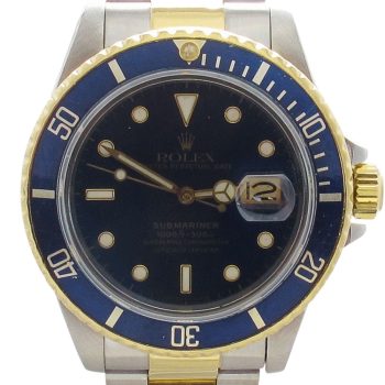 Pre-Owned Rolex 40MM Two Tone Submariner (1984) Model 16803