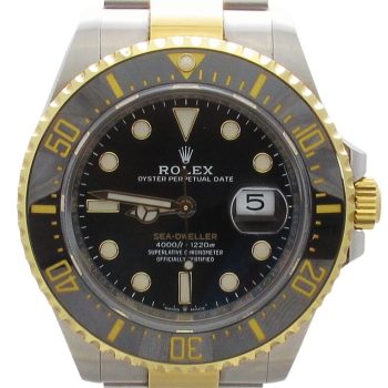 Pre-Owned Unpolished Rolex 43MM Sea-Dweller (2020) Two Tone126603