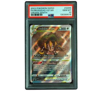 Regigigas VSTAR #GG55_GG70 Crown Zenith Ultra Rare PSA 10 Pokemon Card Front
