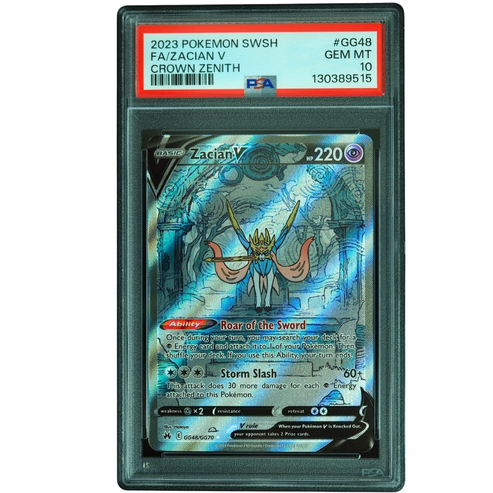 Buy Zacian V #GG48/GG70 Crown Zenith: Galarian Gallery Ultra Rare