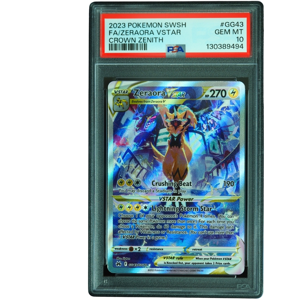 Buy Zacian V #GG48/GG70 Crown Zenith: Galarian Gallery Ultra Rare