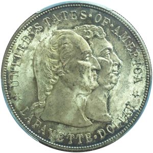1900 Lafayette Commemorative Silver Dollar MS64+ PCGS & CAC
