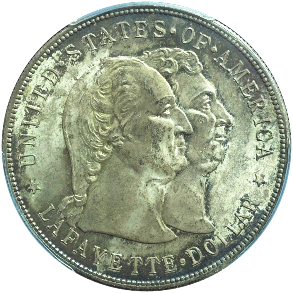 1900 Lafayette Commemorative Silver Dollar MS64+ PCGS & CAC