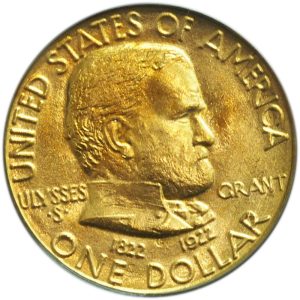 Buy 1922 Grant Memorial Gold $1 No Star MS66 PCGS & CAC Online