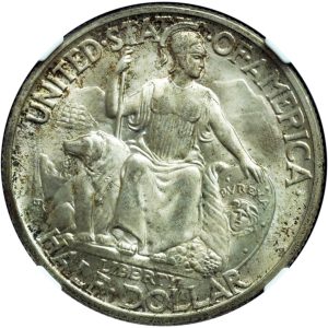 1936 Gettysburg Commemorative Half Dollar MS66 PCGS