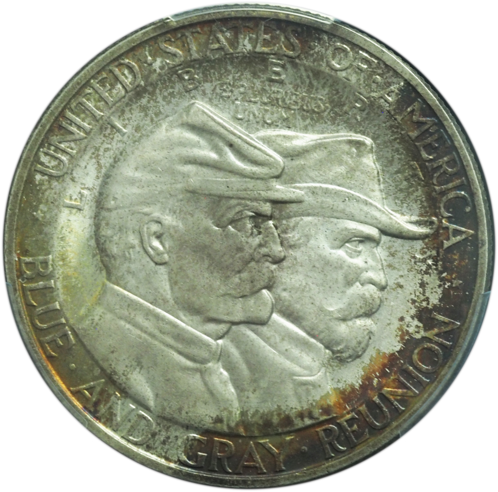 1936 Gettysburg Commemorative Half Dollar MS66 PCGS