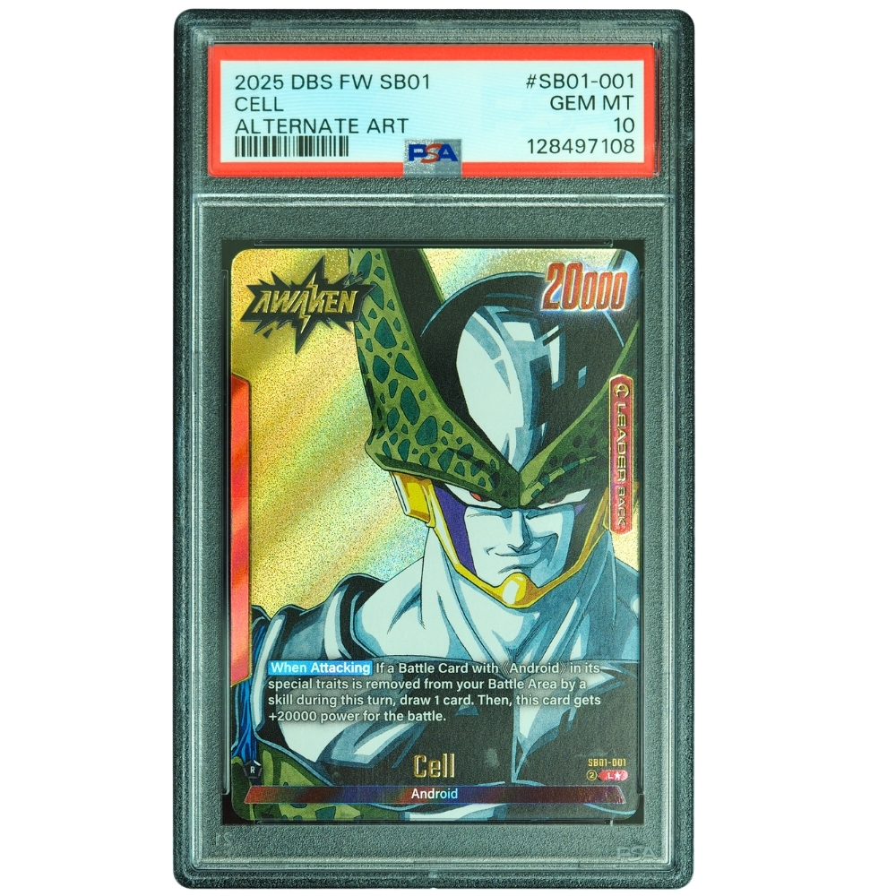Buy Cell #SB01-001 Manga Booster Alt Art PSA 10 Dragon Ball Super