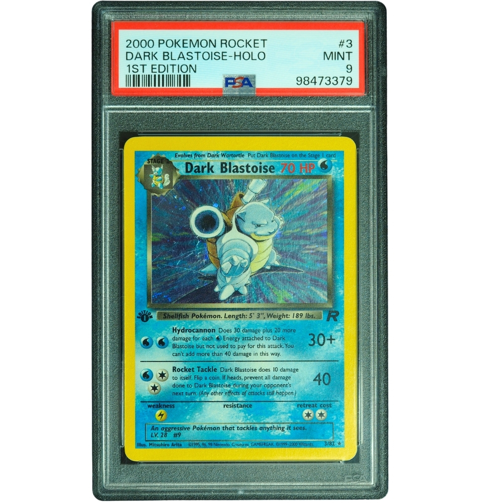 Buy Dark Blastoise #03/82 Team Rocket 1st Edition Holo Rare PSA 9
