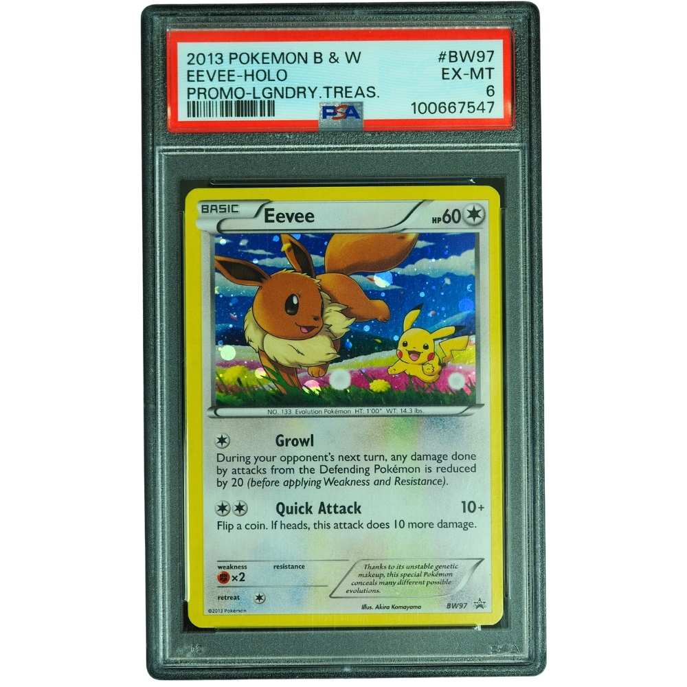 Buy Eevee #101a/149 SM Alternate Art Promo Holo PSA 9 Pokémon Card