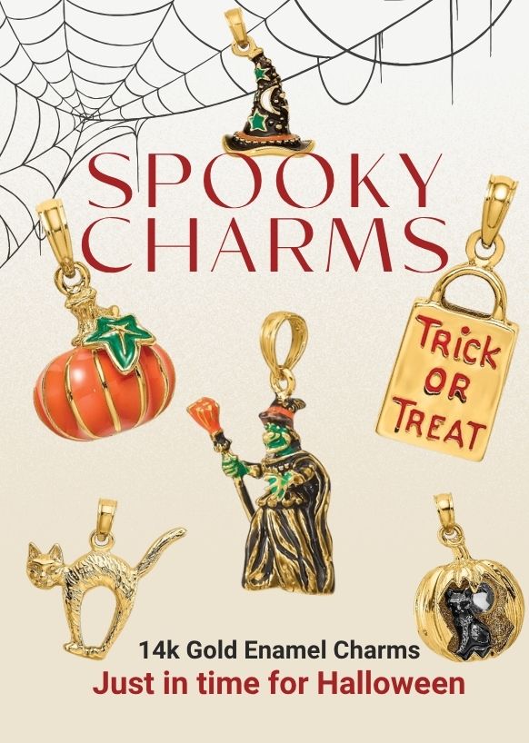 Halloween gold Charms