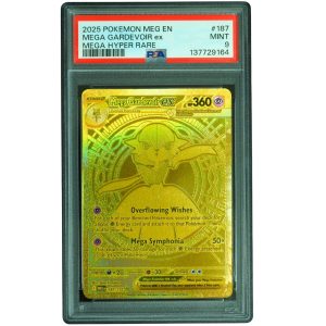 Mega Gardevoir ex #187_132 Mega Evolution MHR PSA 9 Pokemon Card Front