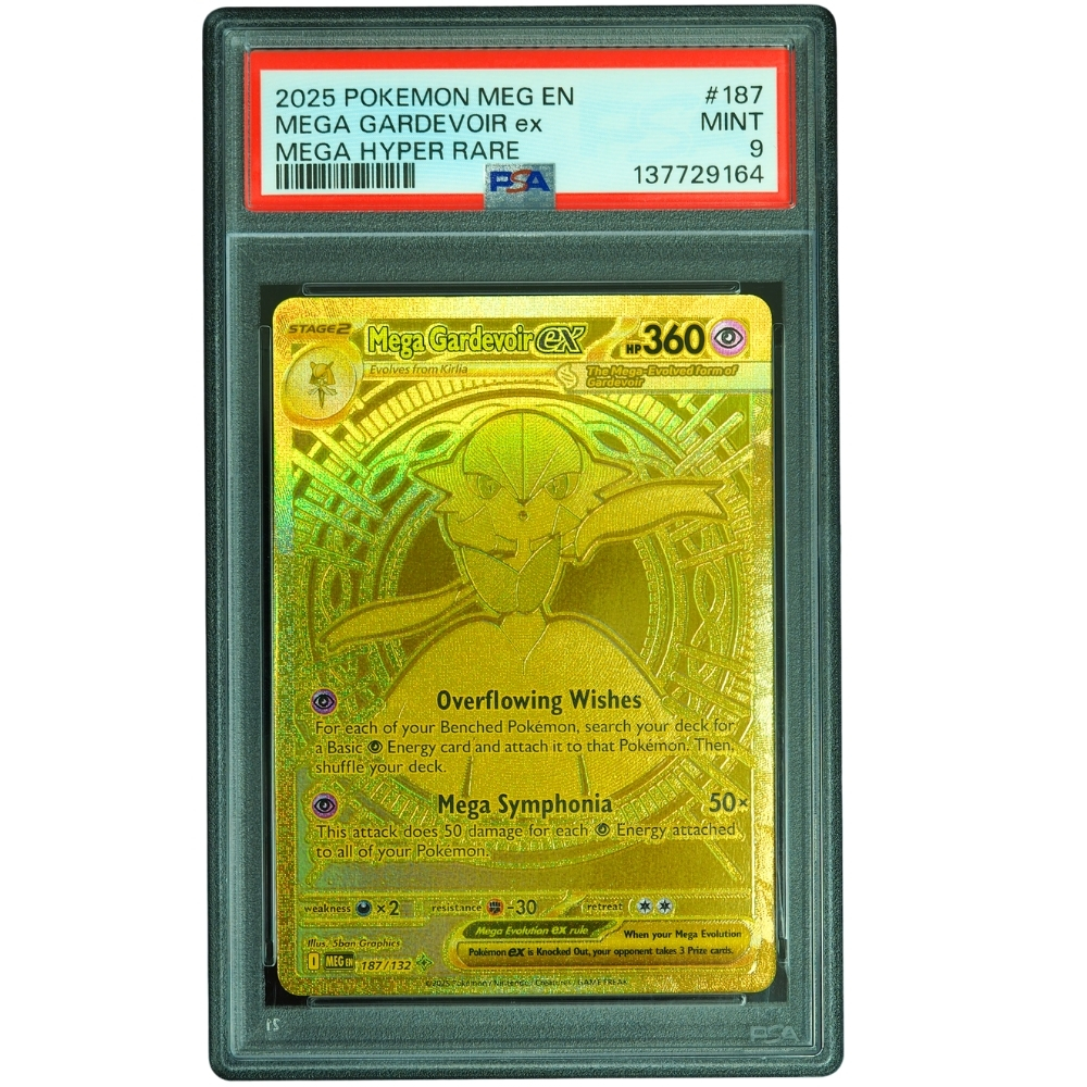 Mega Gardevoir ex #187/132 Mega Evolution MHR PSA 9 Pokémon Card