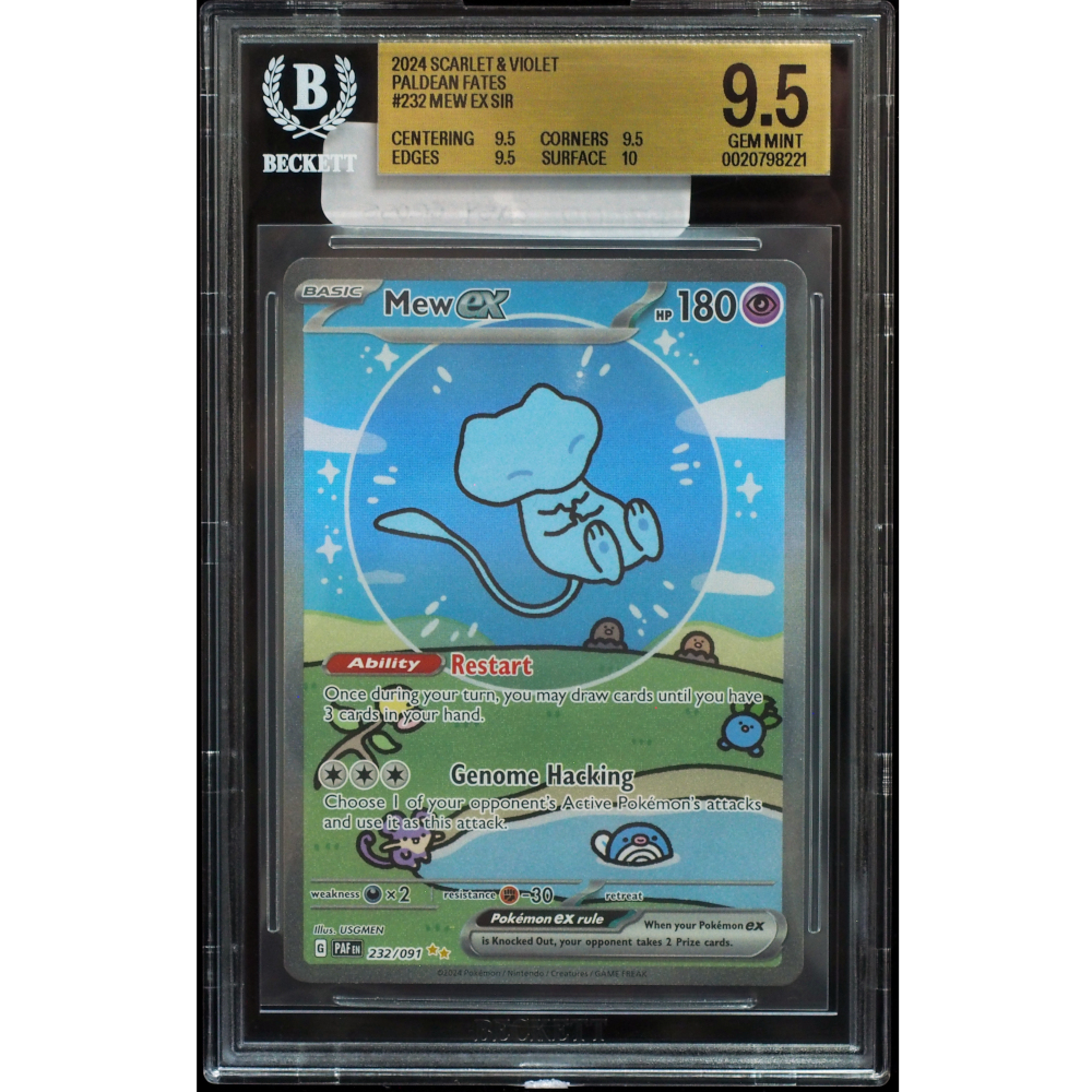 Buy 2024 Pokémon Mew ex #232 Paldean Fates Special Illustration