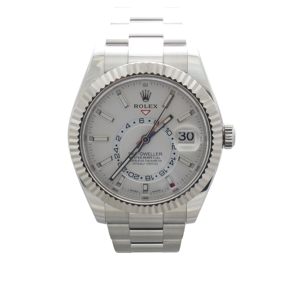 Buy Pre-Owned Rolex 42MM Sky-Dweller (2018) Stainless Steel 326934