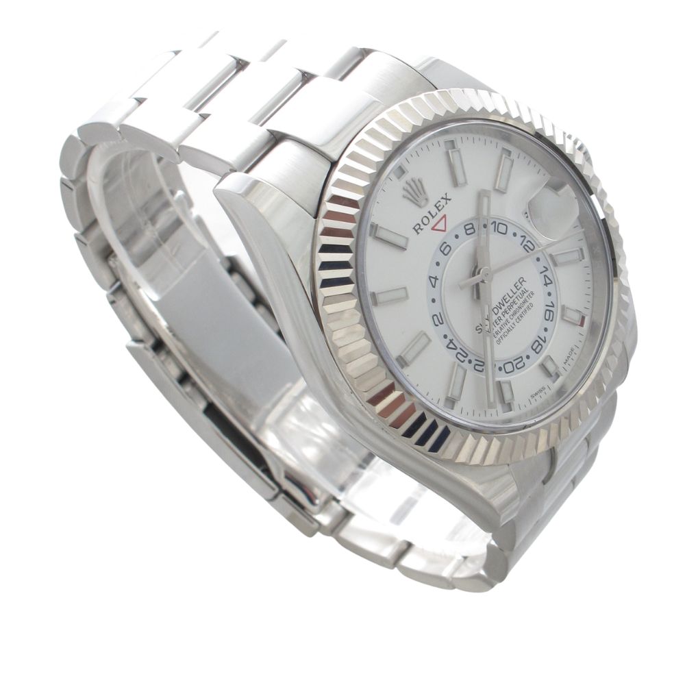 ロッド Rolex Buy Pre-Owned Rolex 42MM Sky-Dweller (2018) Stainless Steel 326934