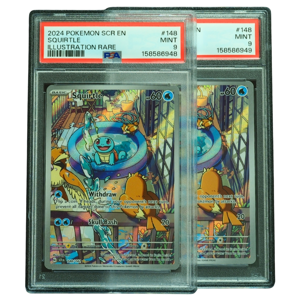 ポケモンカードゲーム PSA10 Squirtle Illustration Rare 148 Pokemon