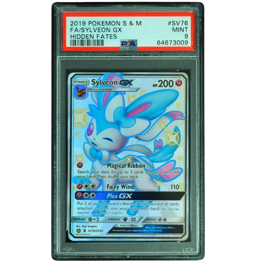 Buy Sylveon GX #SV76/SV94 Hidden Fates Shiny Holo Rare PSA 9