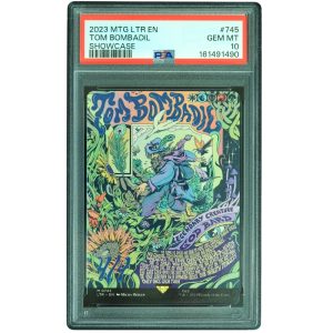 Tom Bombadil #745 Tales of Middle-Earth Borderless Poster PSA 10 Magic_ The Gathering Card Front