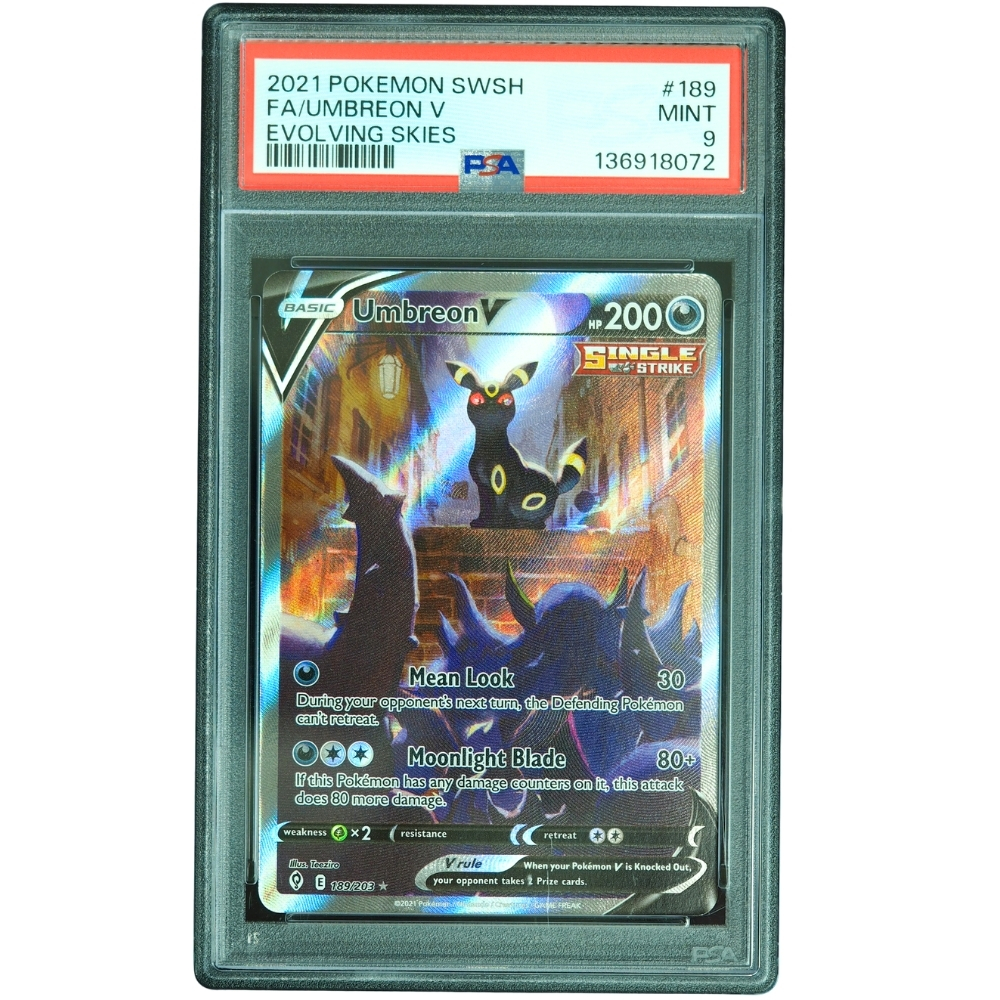 Buy Umbreon V #189/203 Evolving Skies Ultra Rare PSA 9 Pokémon