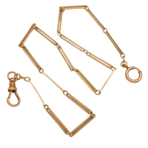 Victorian Era Watch Chain 14K Gold