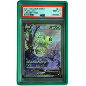 Celebi V #245/264 Fusion Strike Ultra Rare Pokémon Card