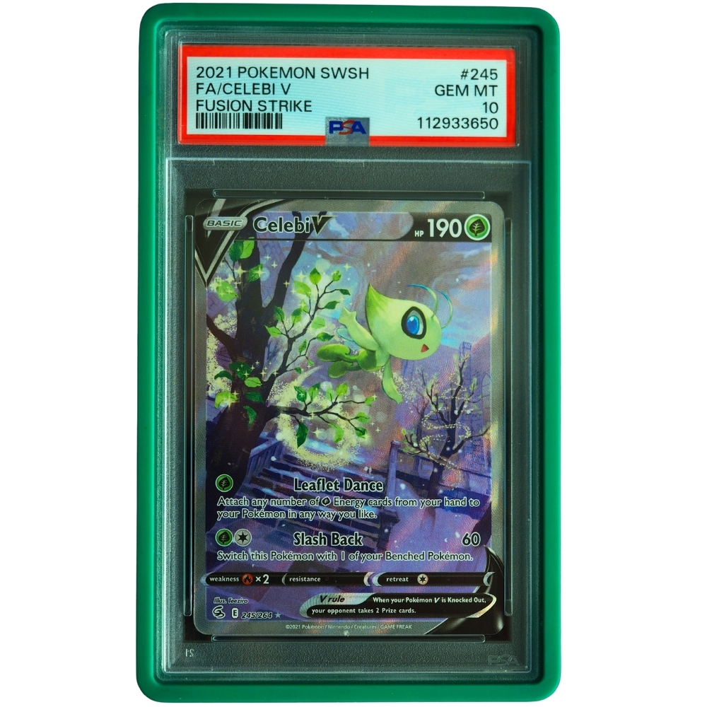 Celebi V #245/264 Fusion Strike Ultra Rare Pokémon Card