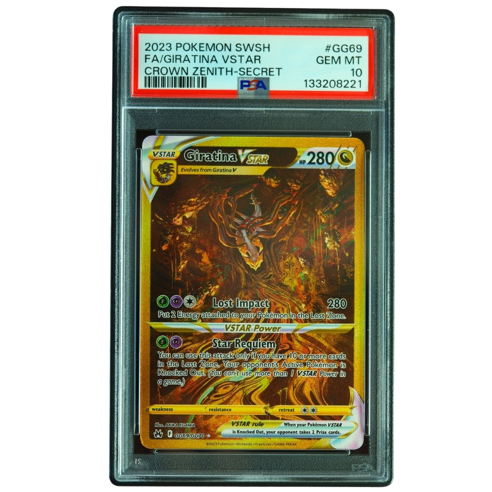 Giratina VSTAR #GG69/GG70 Crown Zenith Secret Rare PSA 10 Pokémon Card