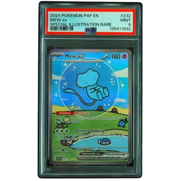Buy Mew ex #232/091 Paldean Fates Special Illustration Rare PSA 9