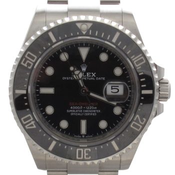 Pre-Owned Unpolished Rolex 43MM Red Line Sea-Dweller (2021) Stainless Steel 126600