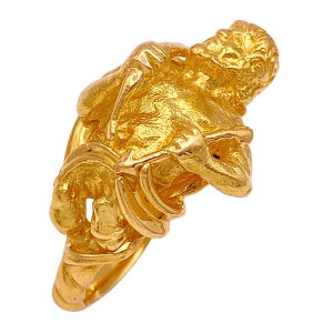 Tiffany Sagittarius Vintge Ring 18KYG